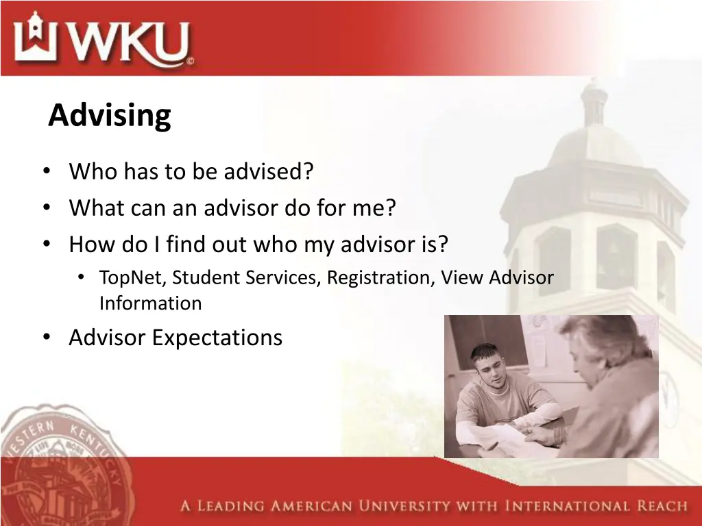 advising