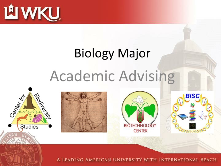 biology major academic advising