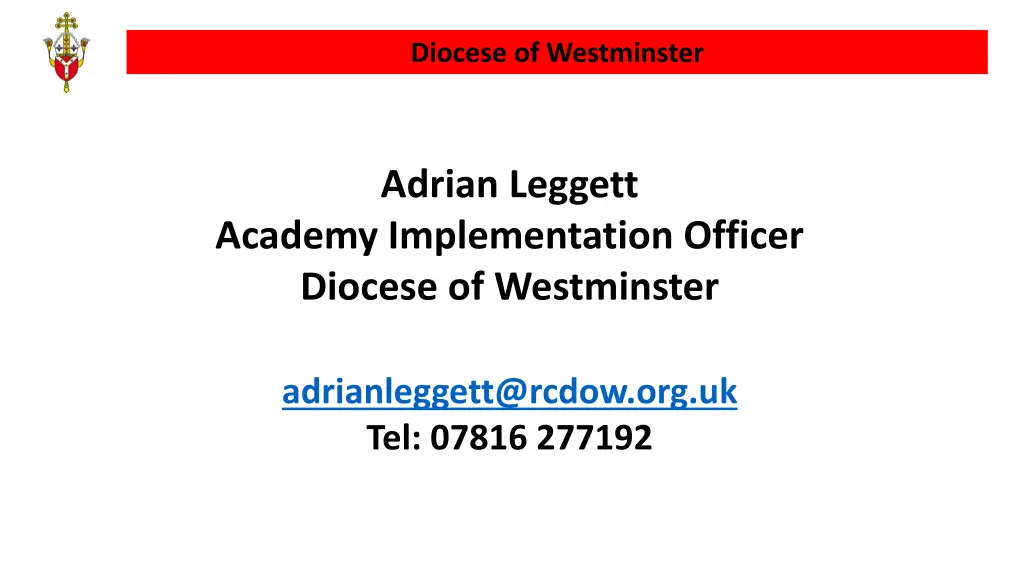 diocese of westminster 15