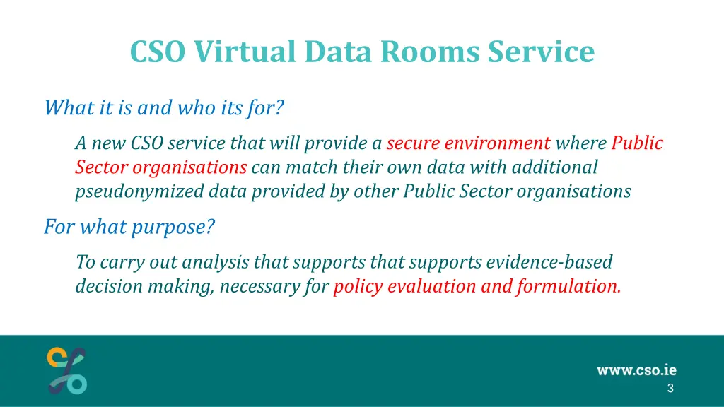 cso virtual data rooms service