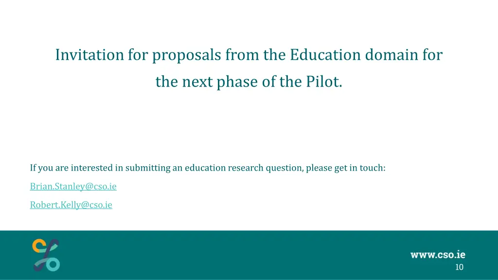 invitation for proposals from the education