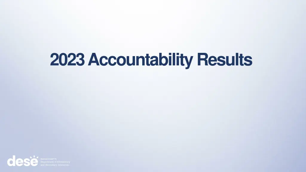 2023 accountability results