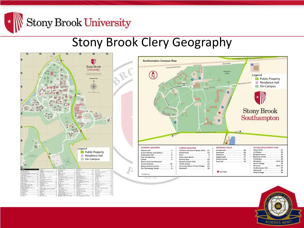 stony brook clery geography