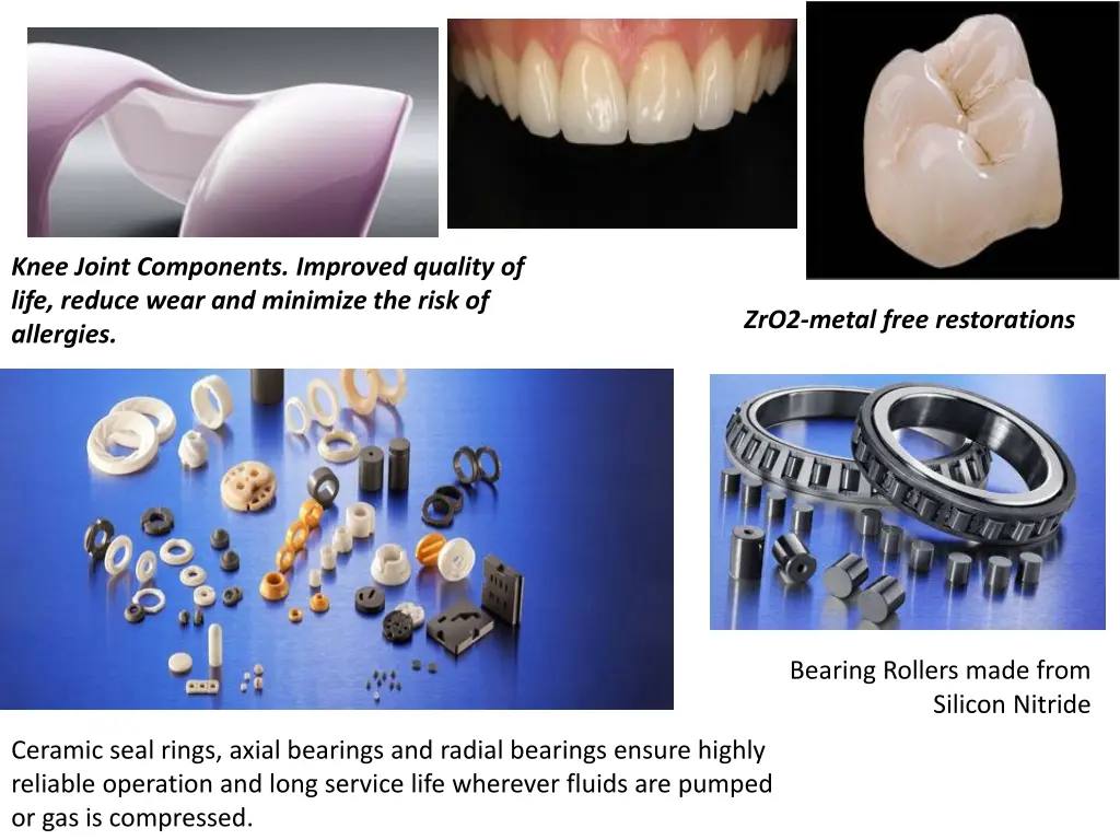 knee joint components improved quality of life