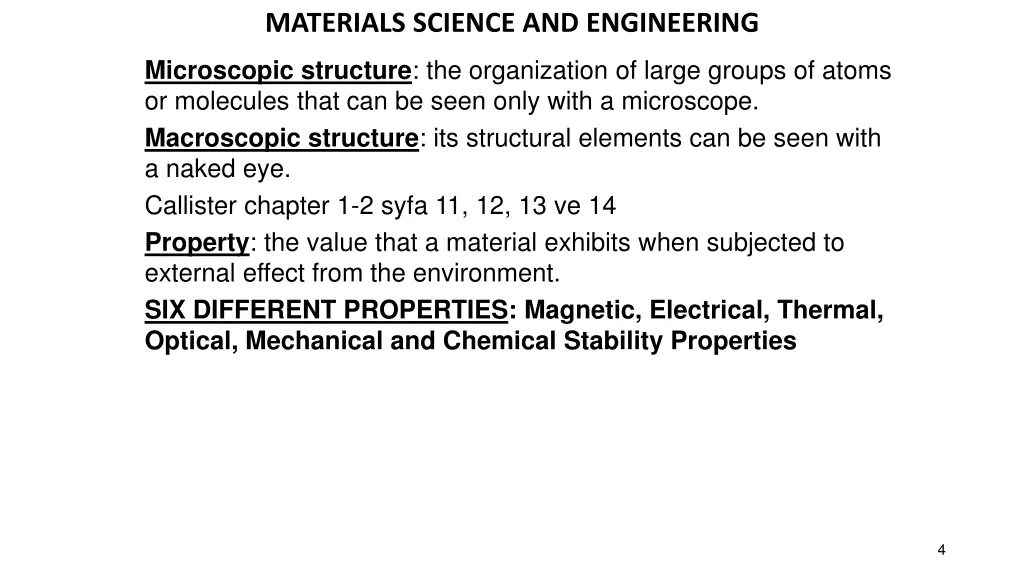 materials science and engineering 1