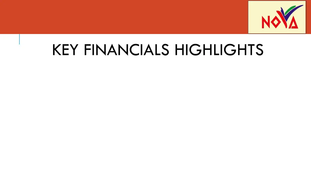 key financials highlights