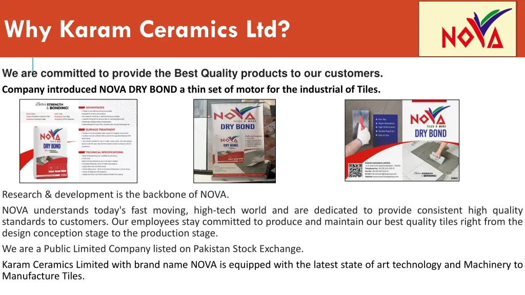 why karam ceramics ltd