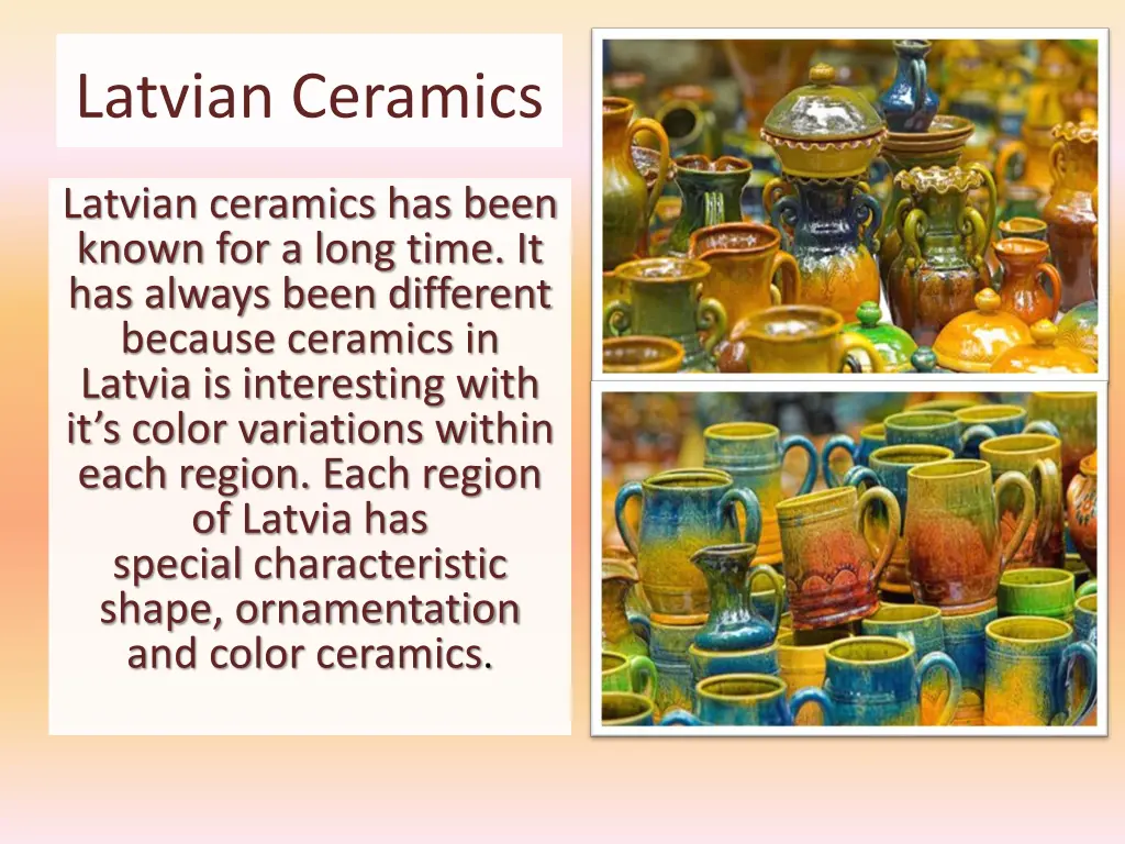 latvian ceramics