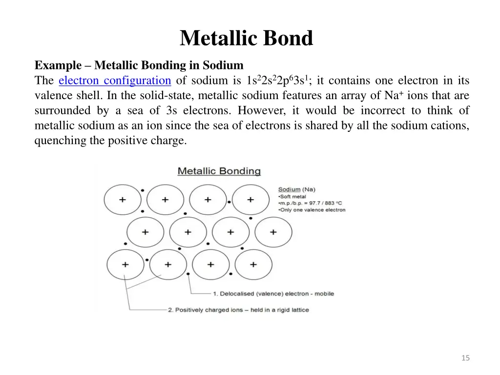 metallic bond 2