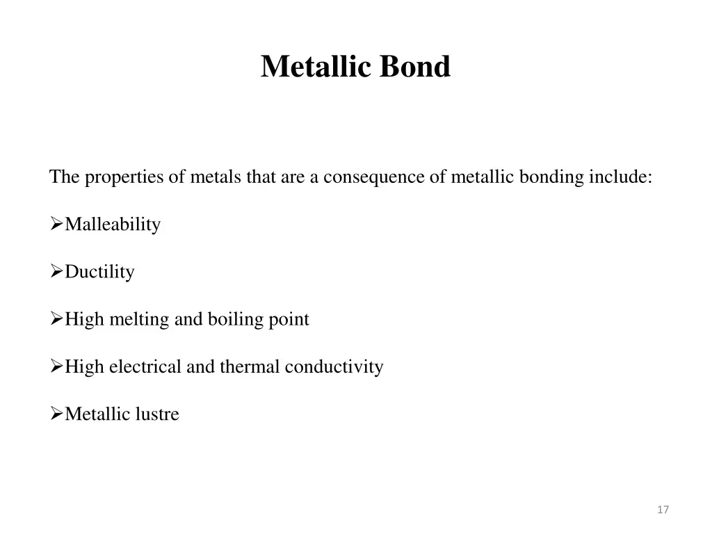 metallic bond 4