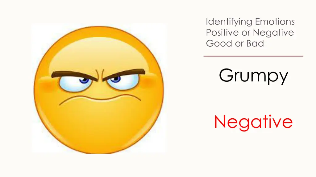 identifying emotions positive or negative good 13