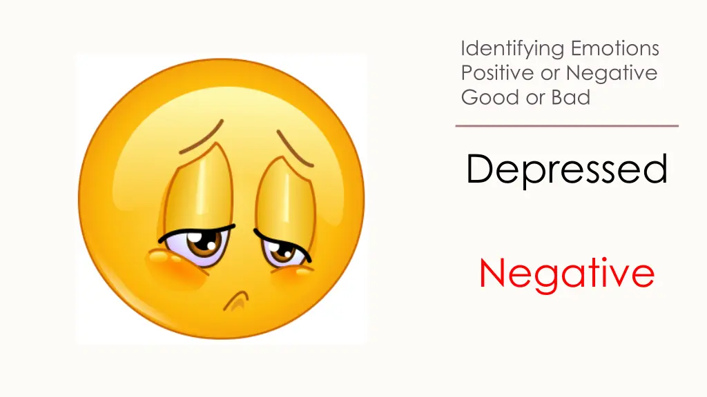 identifying emotions positive or negative good 7