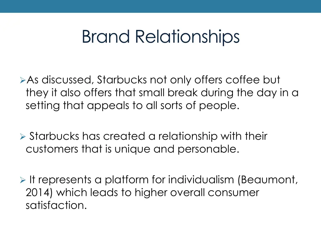 brand relationships