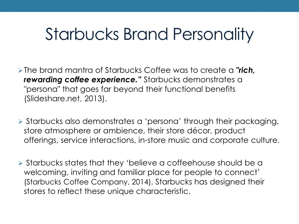 starbucks brand personality 1