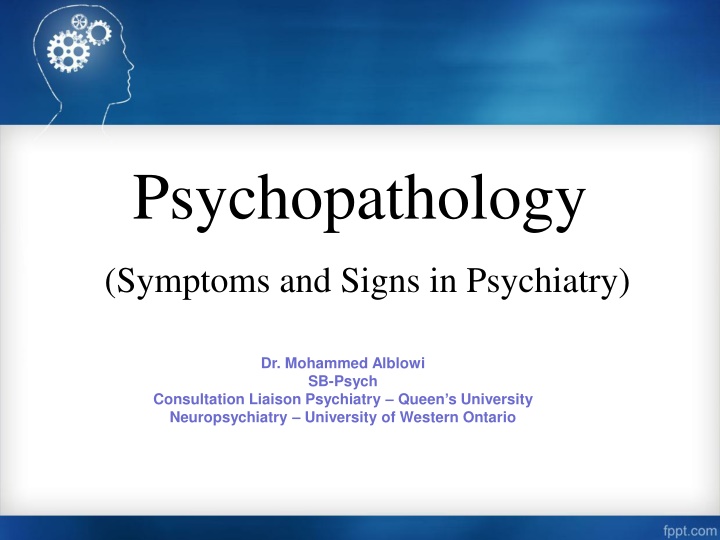 psychopathology