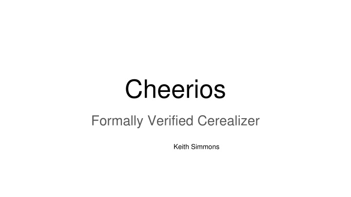 cheerios