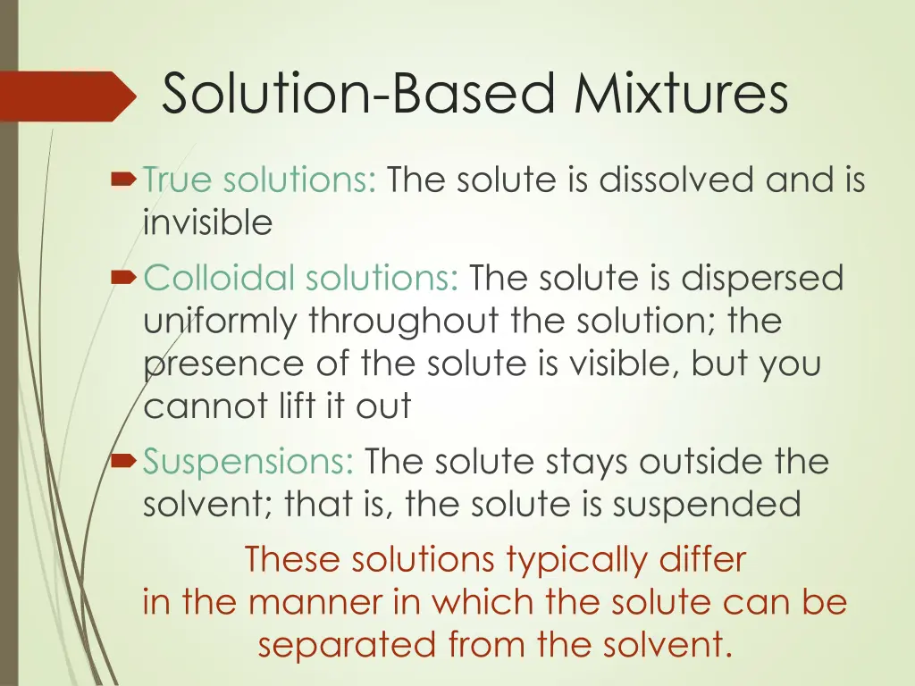 solution based mixtures 2