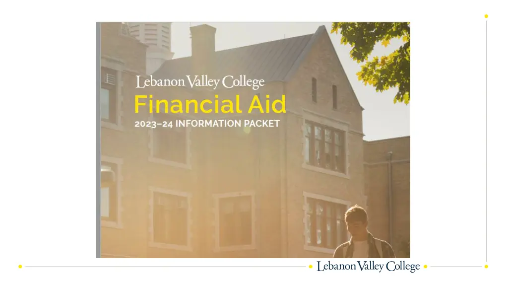 financial aid info packet