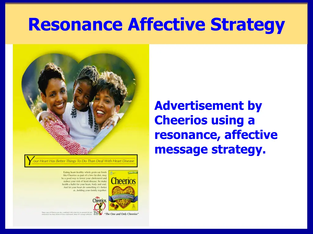 resonance affective strategy