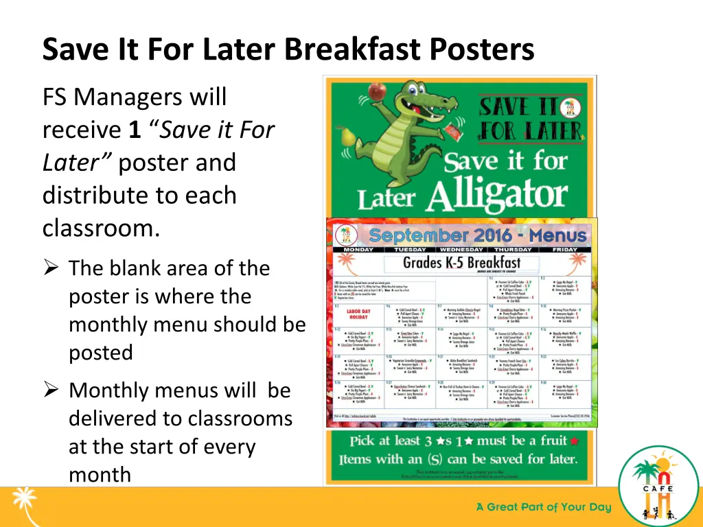 save it for later breakfast posters