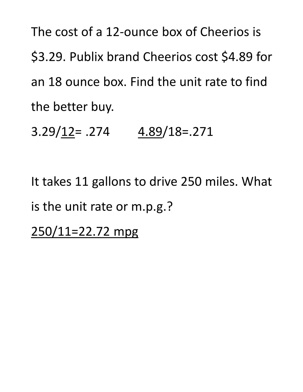 the cost of a 12 ounce box of cheerios is 1