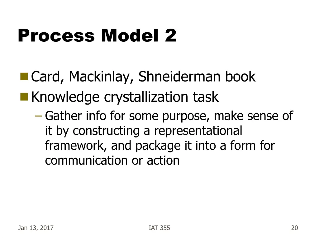 process model 2