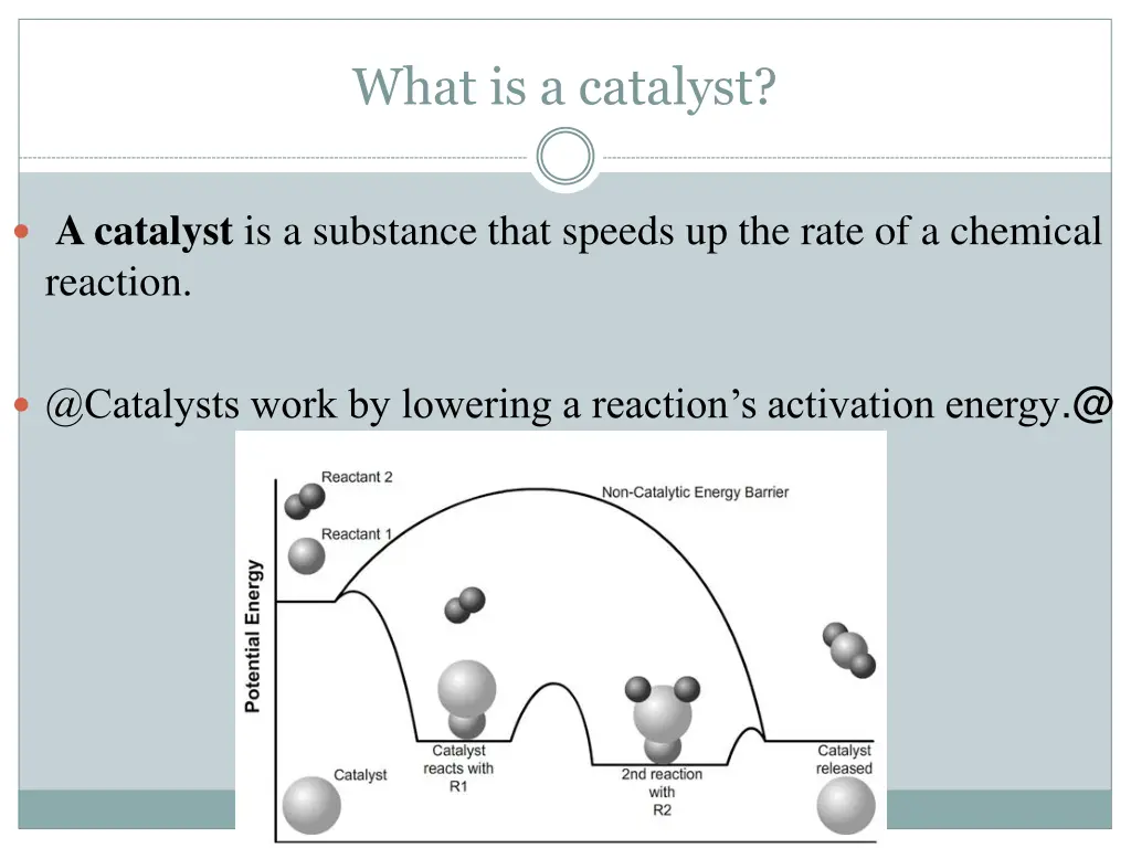 what is a catalyst