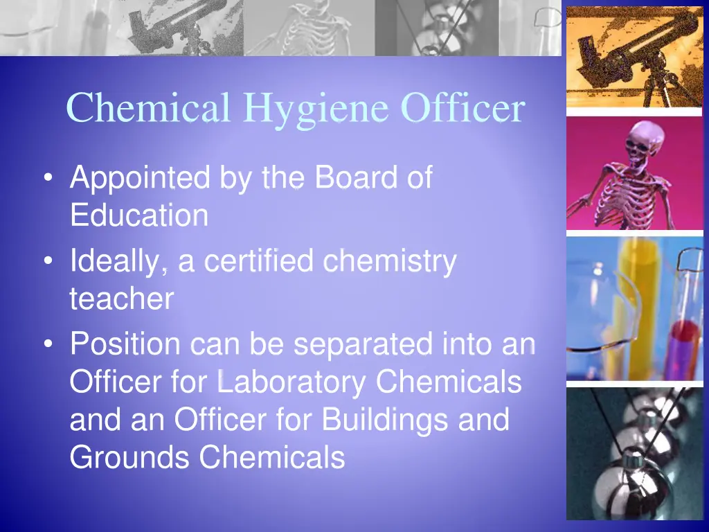 chemical hygiene officer