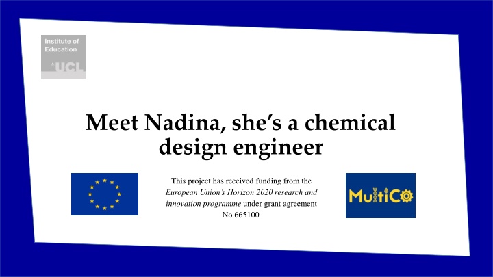 meet nadina she s a chemical design engineer