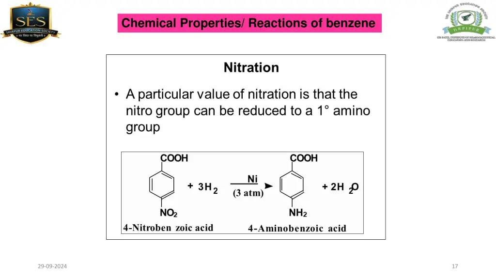 chemical properties reactions of benzene 11