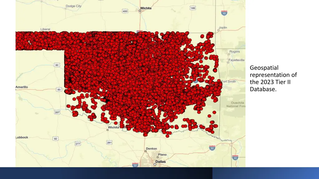 geospatial representation of the 2023 tier