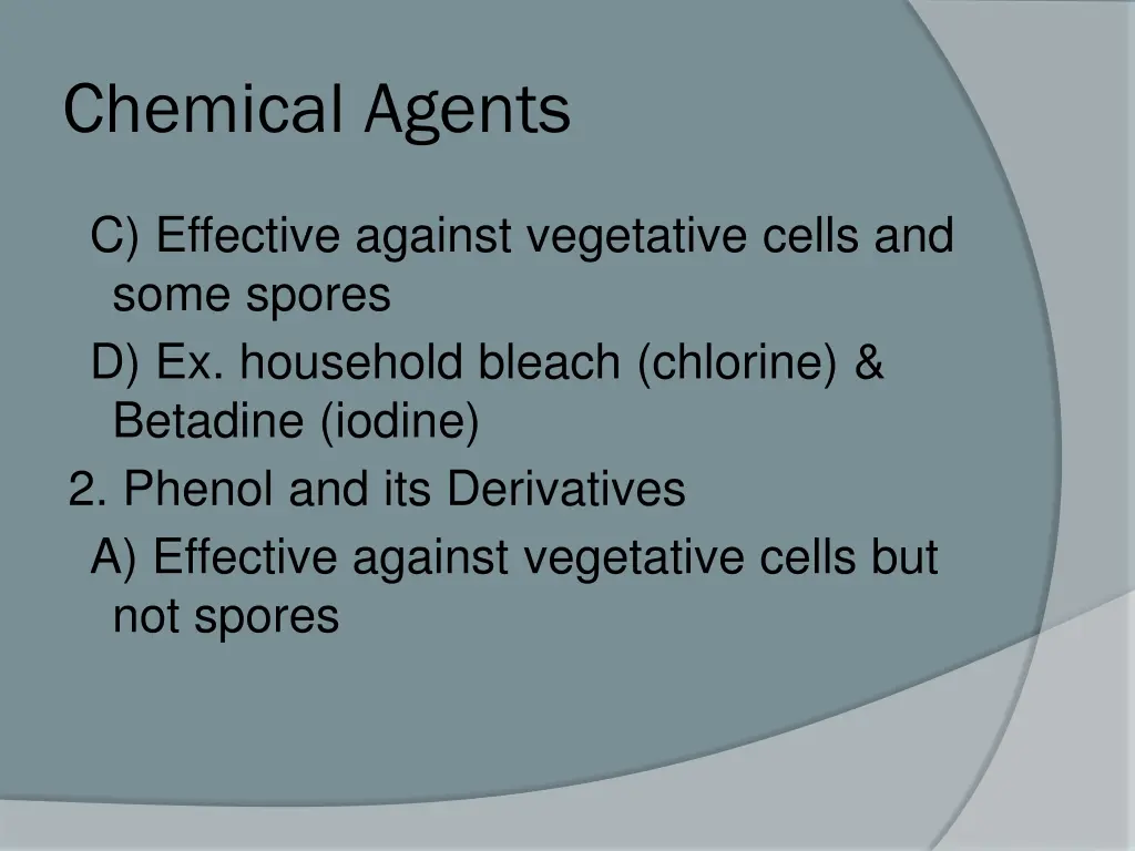 chemical agents 1