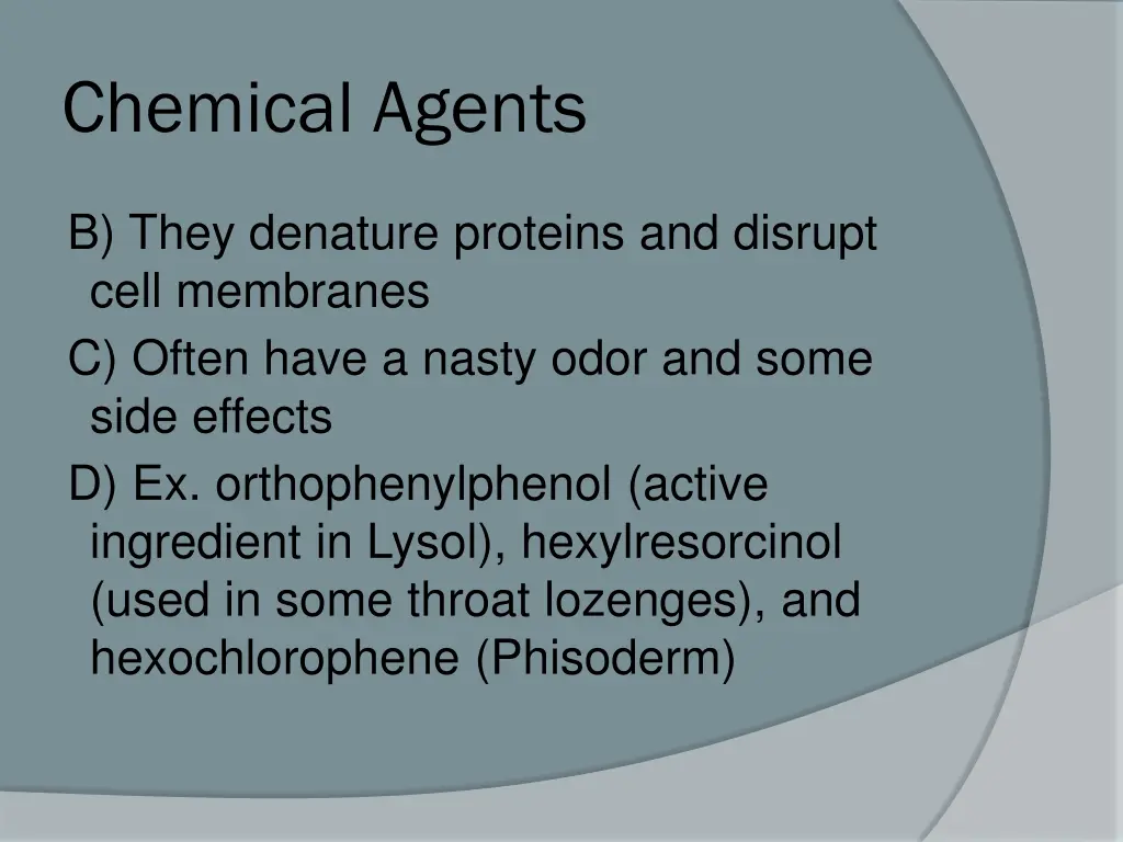 chemical agents 2