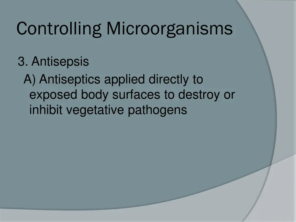 controlling microorganisms 4