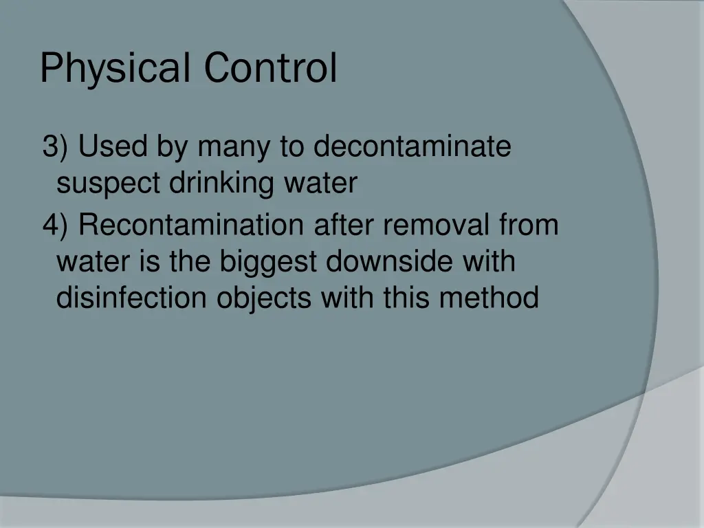 physical control 10