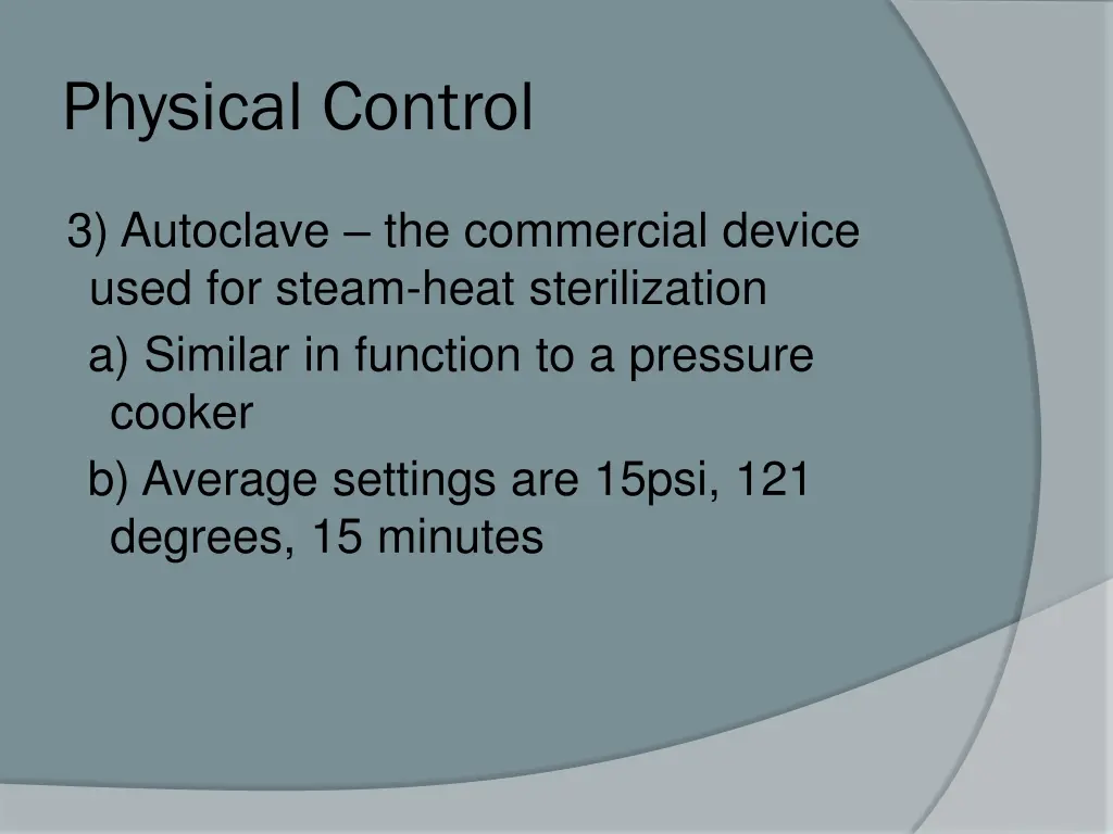 physical control 2