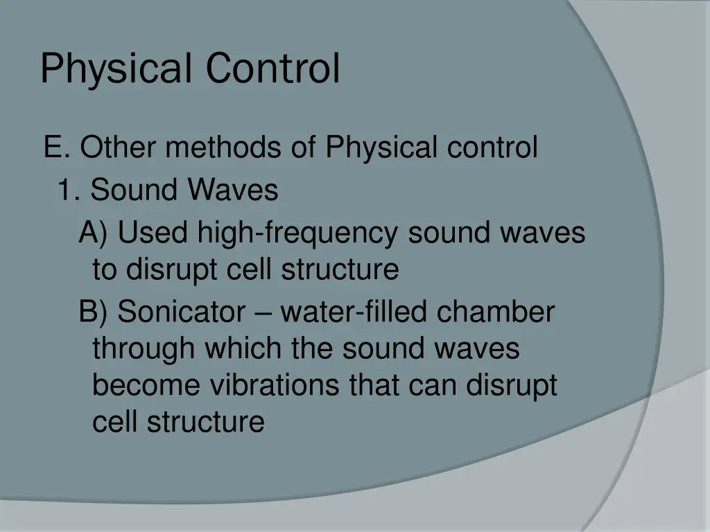 physical control 24