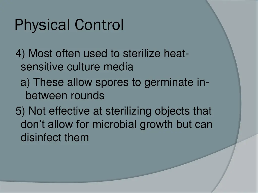 physical control 5