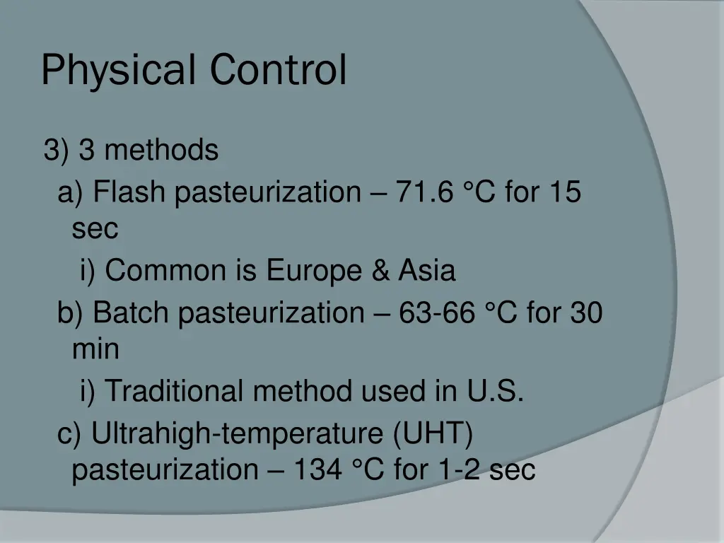 physical control 7