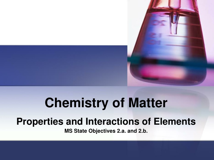 chemistry of matter