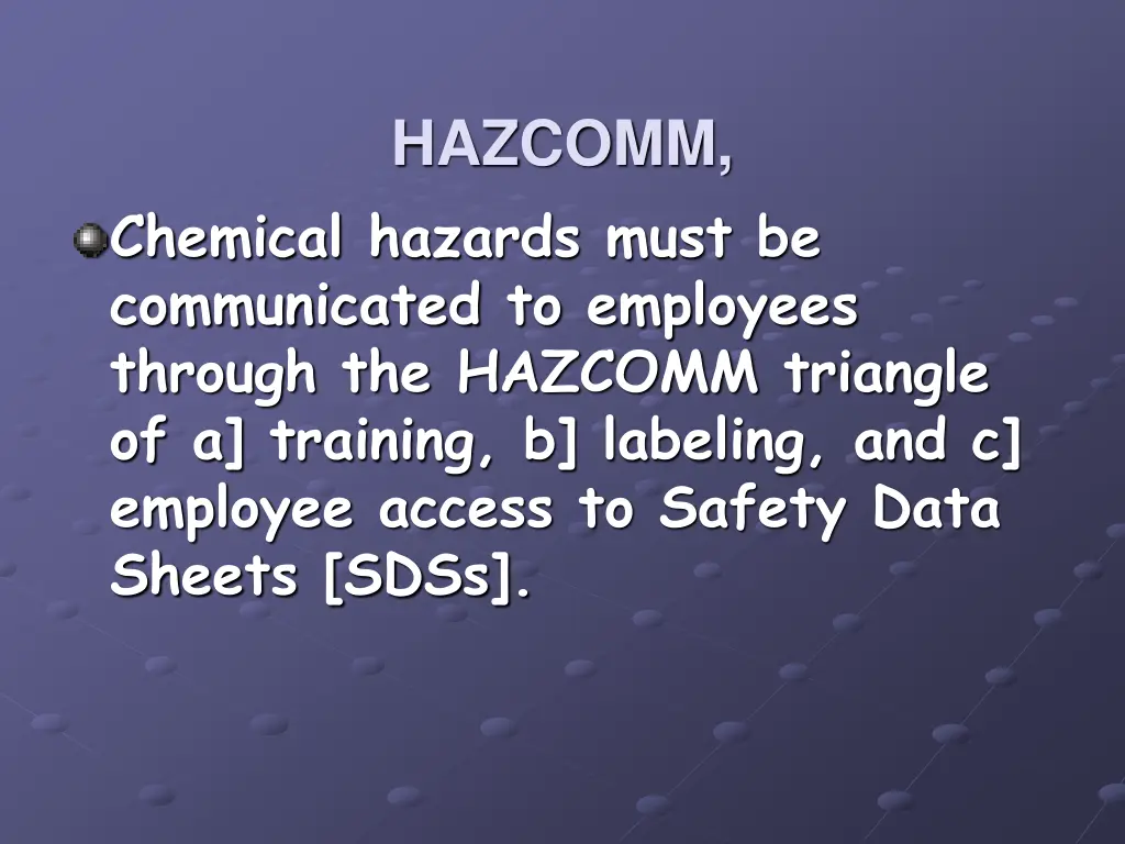 hazcomm 1