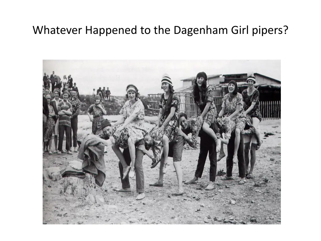 whatever happened to the dagenham girl pipers