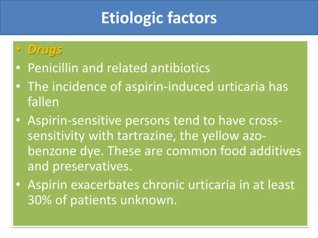 etiologic factors