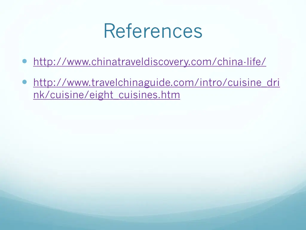 references