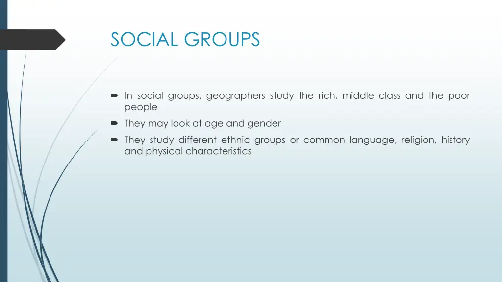 social groups