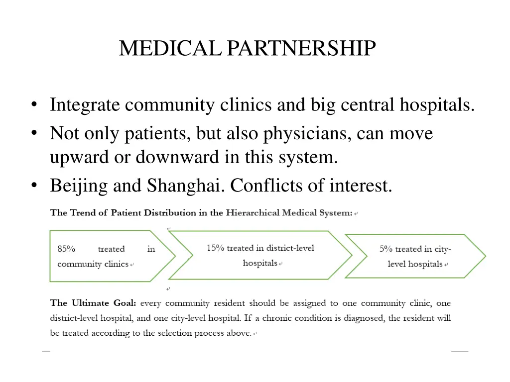 medical partnership