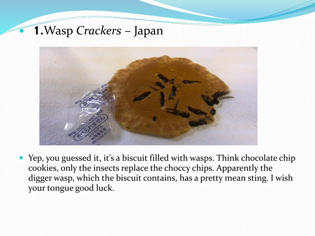 1 wasp crackers japan