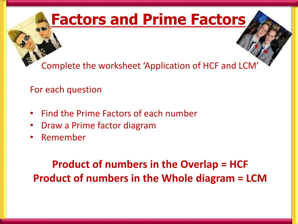 factors and prime factors 8