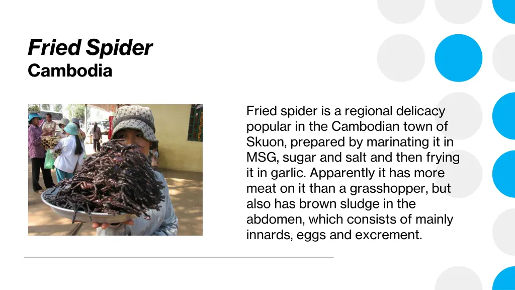 fried spider cambodia