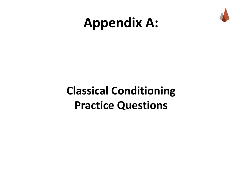 appendix a